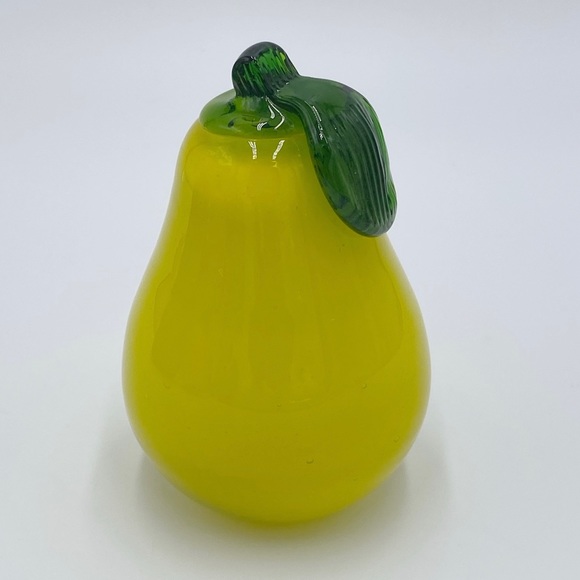 Vintage Glass Fruits Murano Style Hand
Blown Grapes Orange Apple Pear - Picture 11 of 16